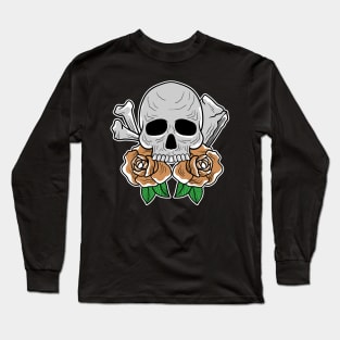 Skull rose Long Sleeve T-Shirt